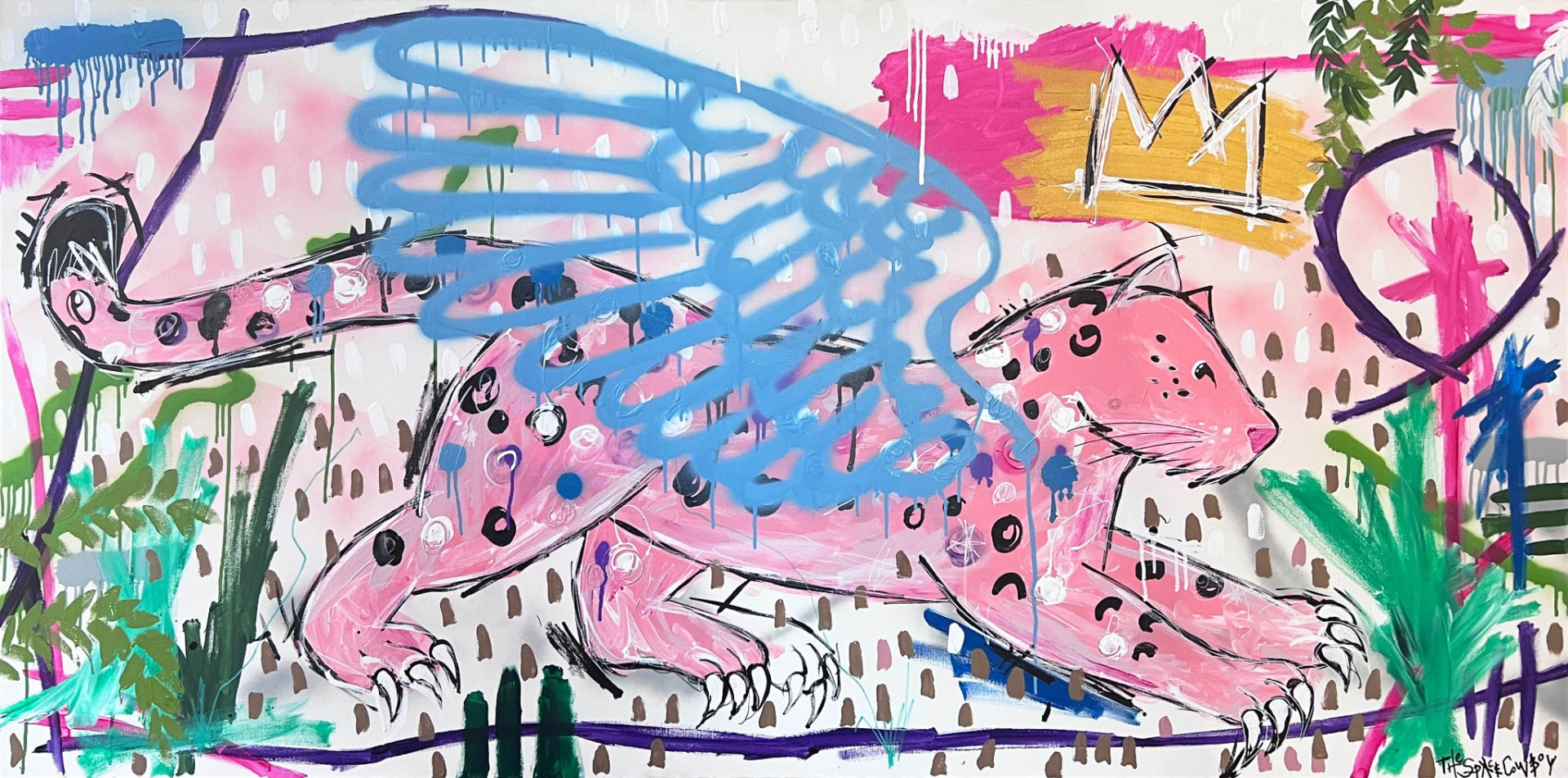 Pink Snow Leopard preview